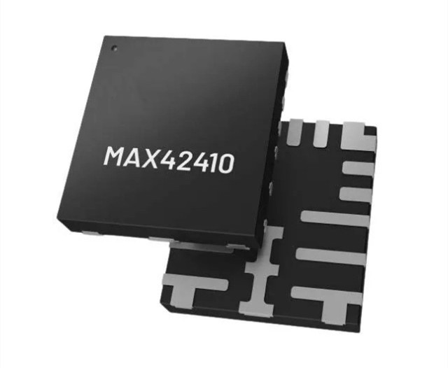 具有雙相能力的MAX42410AFOB 36V、10A全集成降壓轉換器
