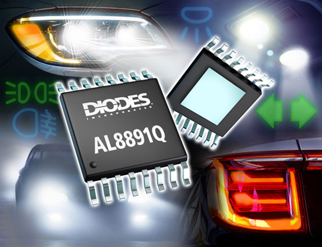 Diodes 公司宣布推出AL8891Q LED 驅動器，擴大符合汽車標準的產品組合。