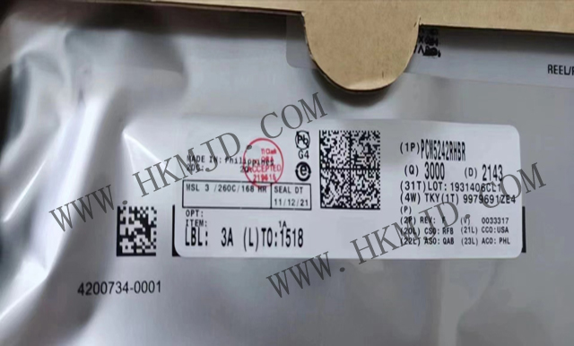 PCM5242RHBR (TI) 4.2VRMS DirectPath?、32 位、384kHz、114dB 音頻立體聲 DAC