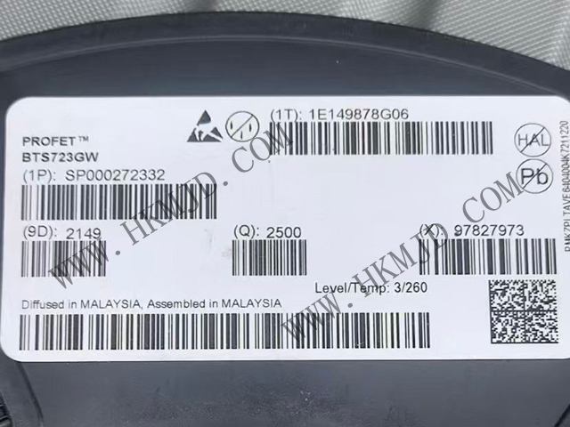 明佳達(dá)電子供應(yīng) Infineon BTS723GW 汽車智能高側(cè)開關(guān)，助力汽車電子系統(tǒng)升級
