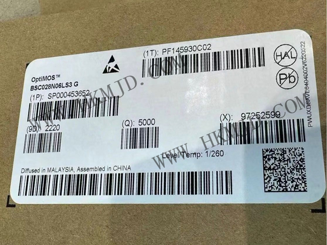 供應(yīng)英飛凌 N 溝道功率 MOSFET BSC028N06LS3G OptiMOS? 功率晶體管（60V）