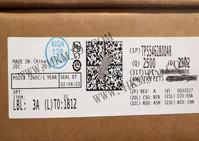 [原裝TI 轉換器] 供應 TPS54628DDAR 6A，同步降壓轉換器