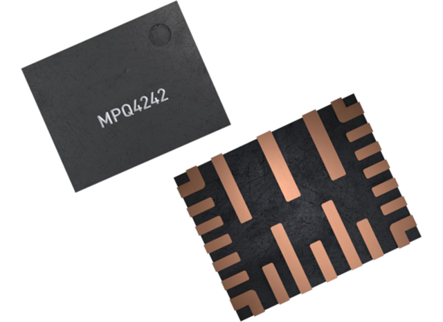 MPQ4242GVE-0000-AEC1：集成升降壓變換器的 5A、36V 、全集成 USB PD 解決方案